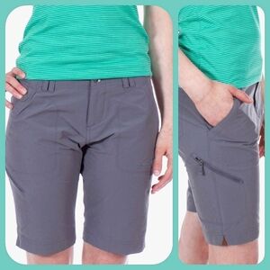 NWOT Marmot Gray Nylon Bermuda Shorts